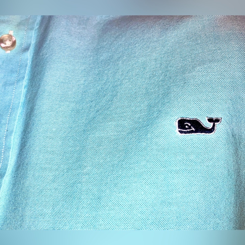 Men’s Vineyard vines Whale Slim shirt XXL - Picture 3 of 5